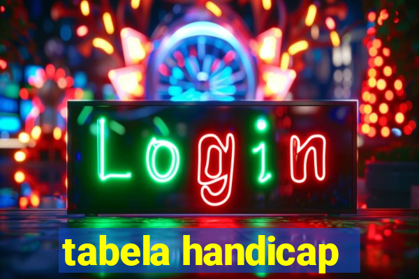 tabela handicap